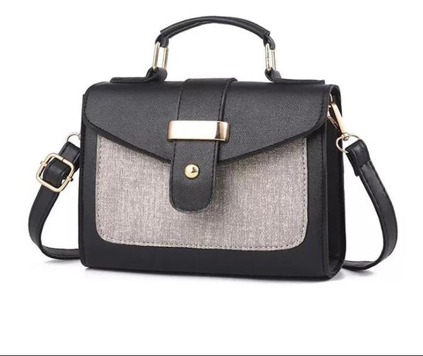 Black & Grey Hand Bag