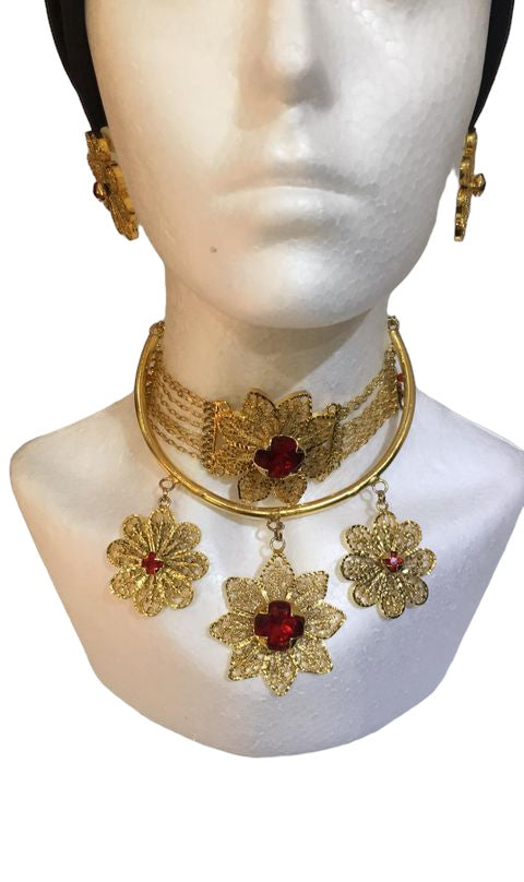 Golden Colour Accessories Full Set