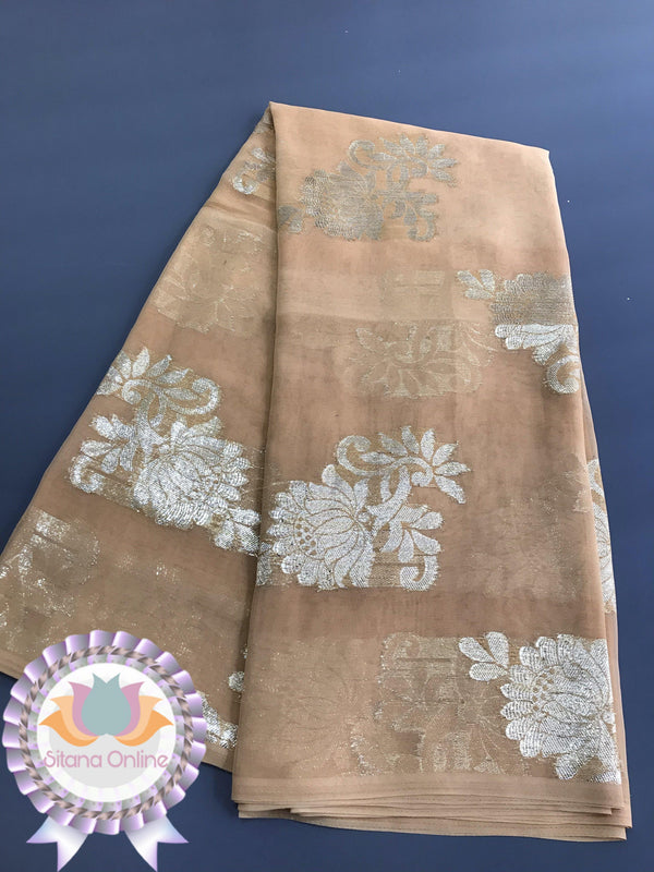 حرير لامع فرنسي للسهره pure silk